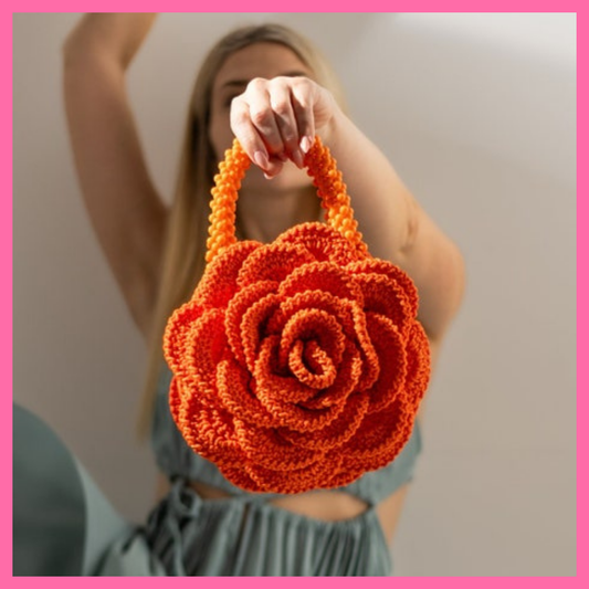 Rose Crochet Bag Pattern