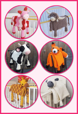 Animals Crochet Blanket Patterns BUNDLE