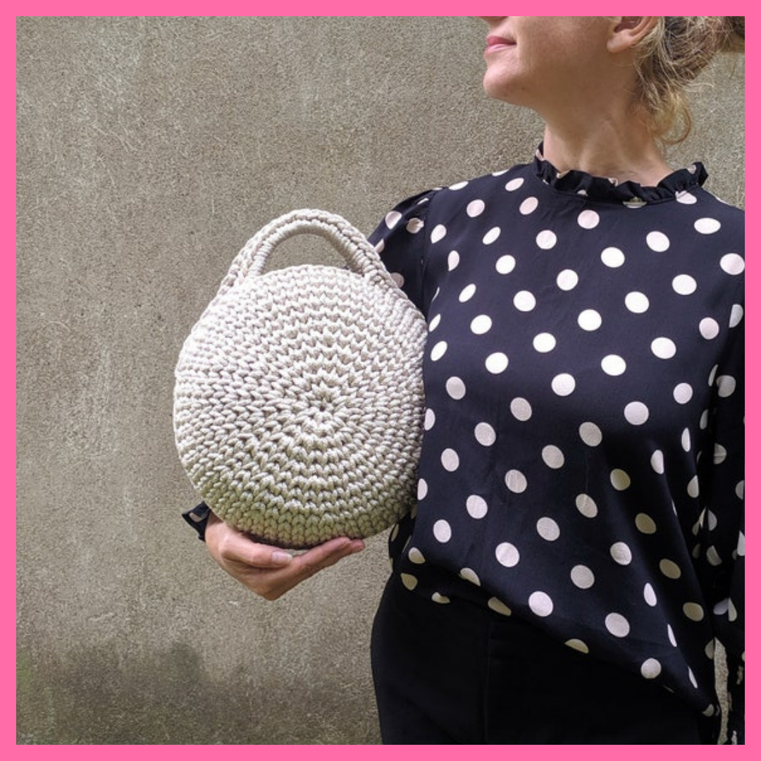 Round Rope Bag Pattern